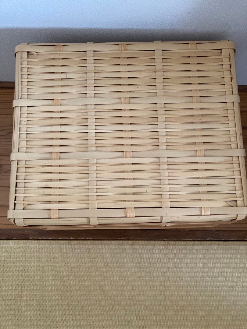 国内産✴︎竹籠　バスケット　大分県別府市