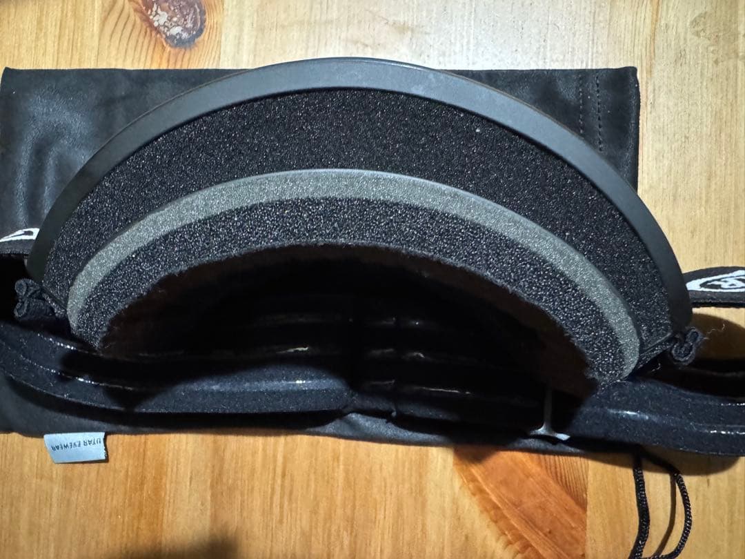 24-25 UTAR ブラック ミラーレンズ ゴーグル 偏光レンズ 国母和宏