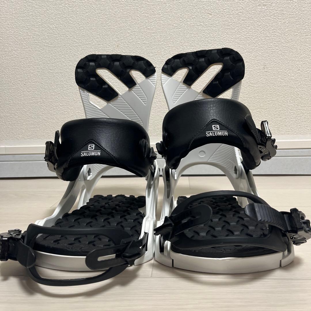 SALOMON スノーボードビンディング ホワイト