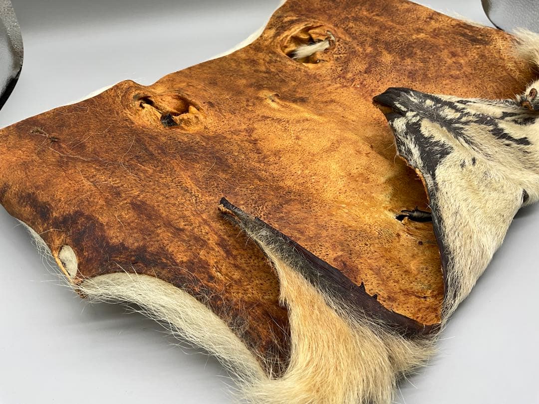 【希少レア!】ポーラベア マスク ヘアマテリアル フライフィッシング