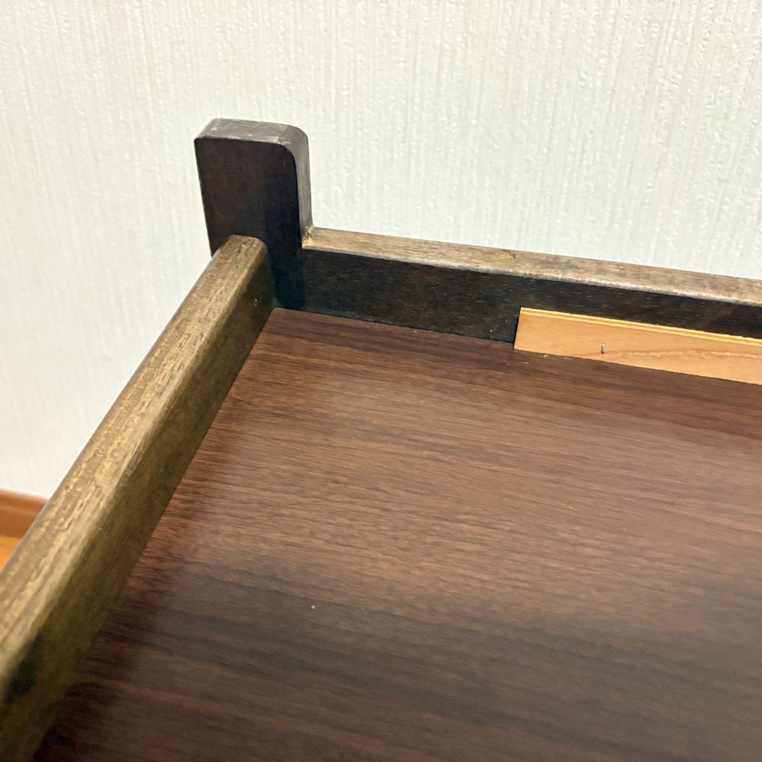 karimoku カリモク ナイトテーブル サイドテーブル ブラウン 1996