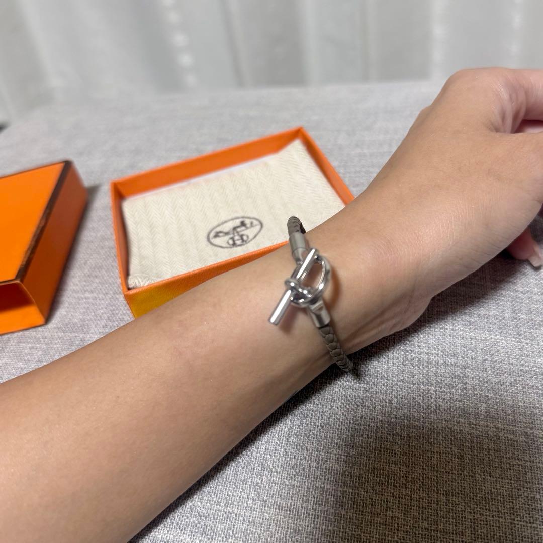 本日中全国最安値❗️ 早い者勝ち エルメス レザーブレスレット