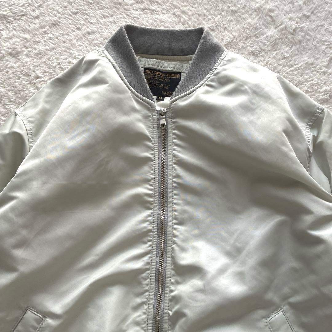 AVIREX × BEAUTY&YOUTH【別注】MA-1 メンズ ブルゾン