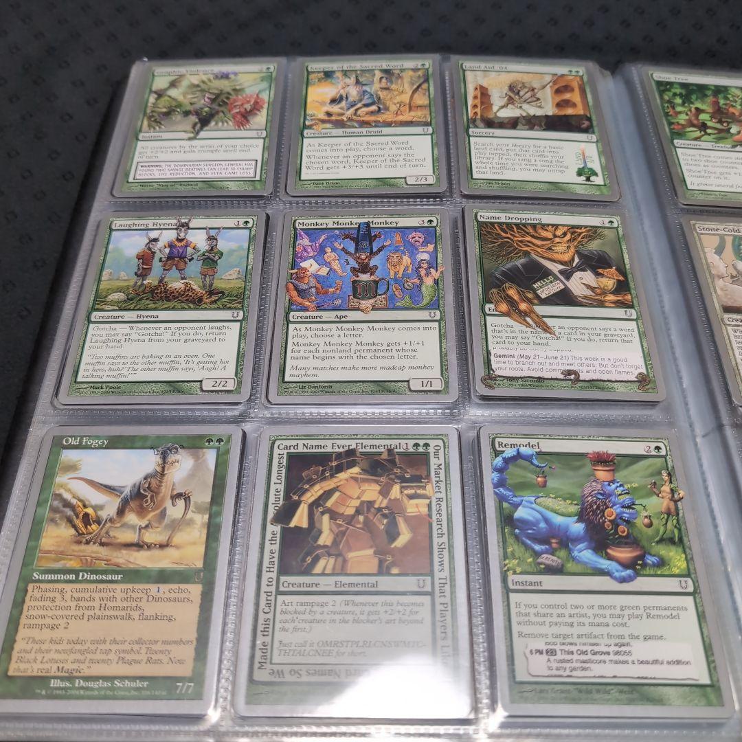 MTG アンヒンジド コンプリート コンプ 141枚 オマケ付き