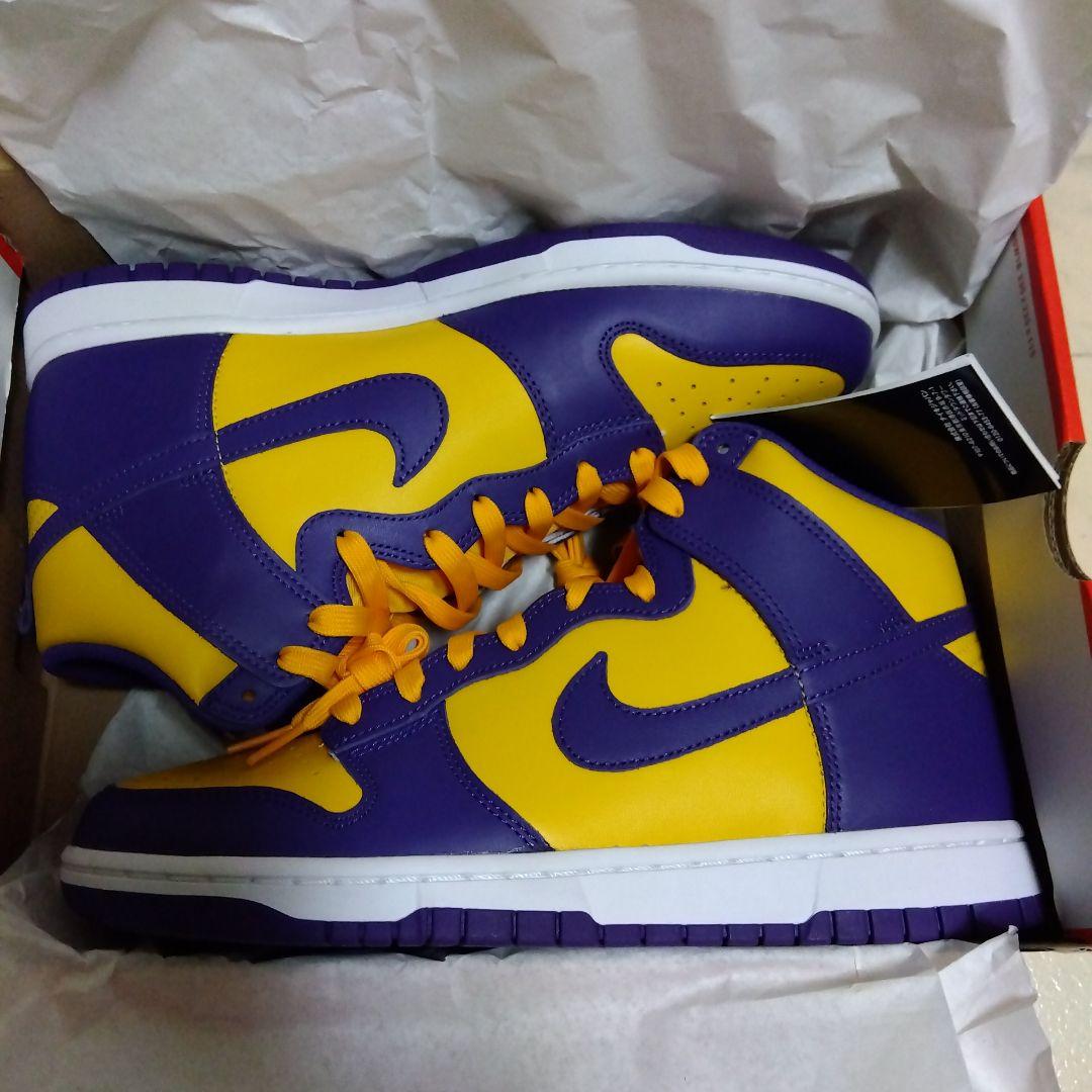 シューズ(男性用) NIKE DUNK LAKERS 27.5cm