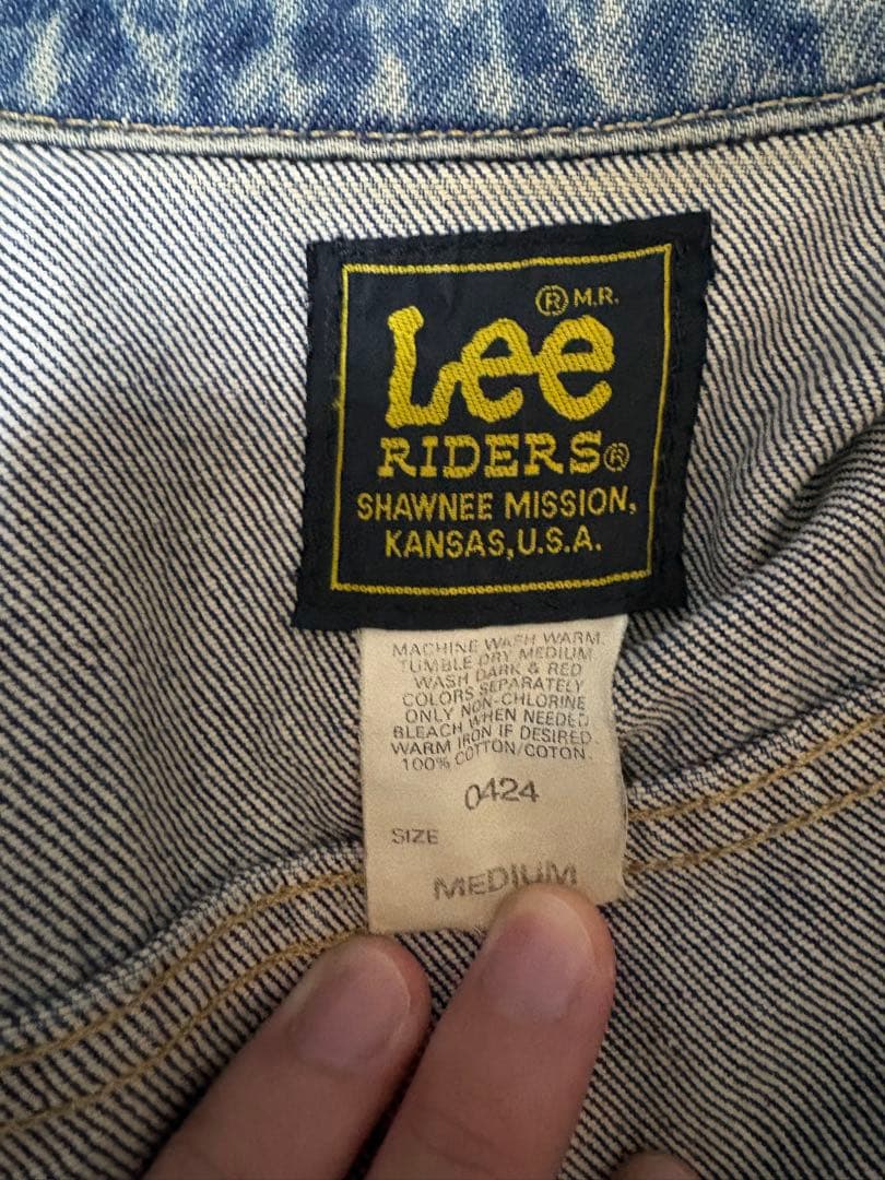 ジャケット・アウター Lee RIDERS SHAWNEE MISSION KANSAS U.S.A.