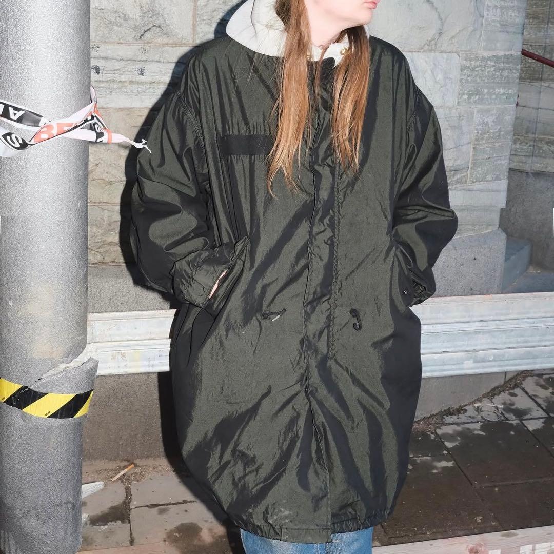 U.S.ARMY M65 フィッシュテールパーカ 黒染め 米軍実物 モッズコート