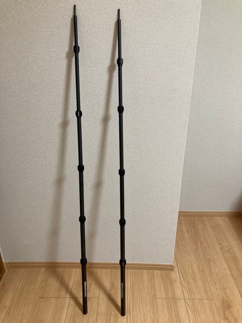 KEMEKO カーボンポール180cm キャンプ2本セットケメコタープ