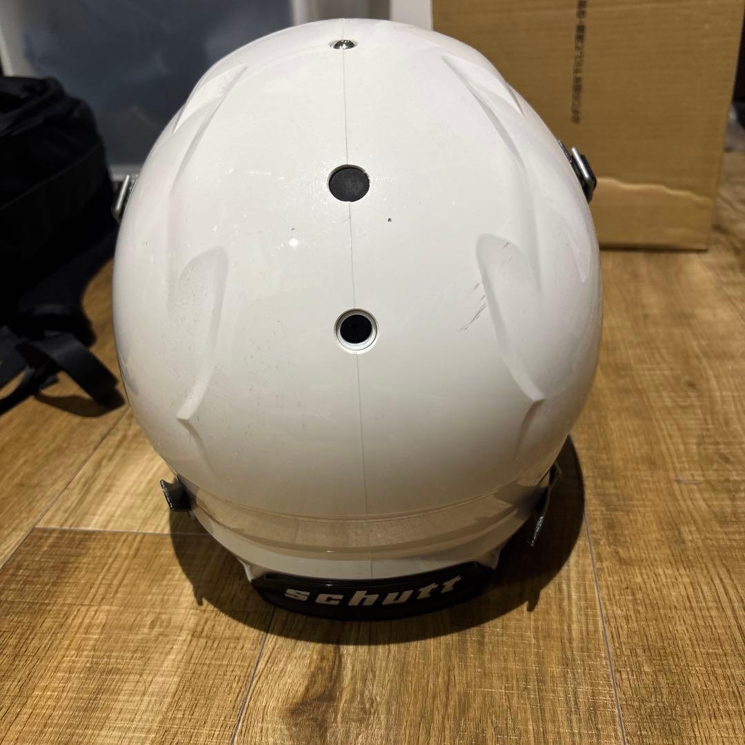 Schutt アメリカンフットボールヘルメット ホワイト