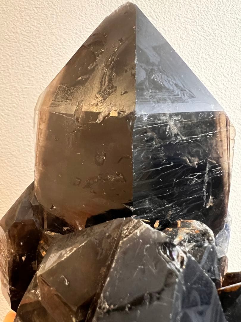 【週末限定値引き中】モリオン原石 スモーキークォーツ 黒水晶 クラスター 2kg