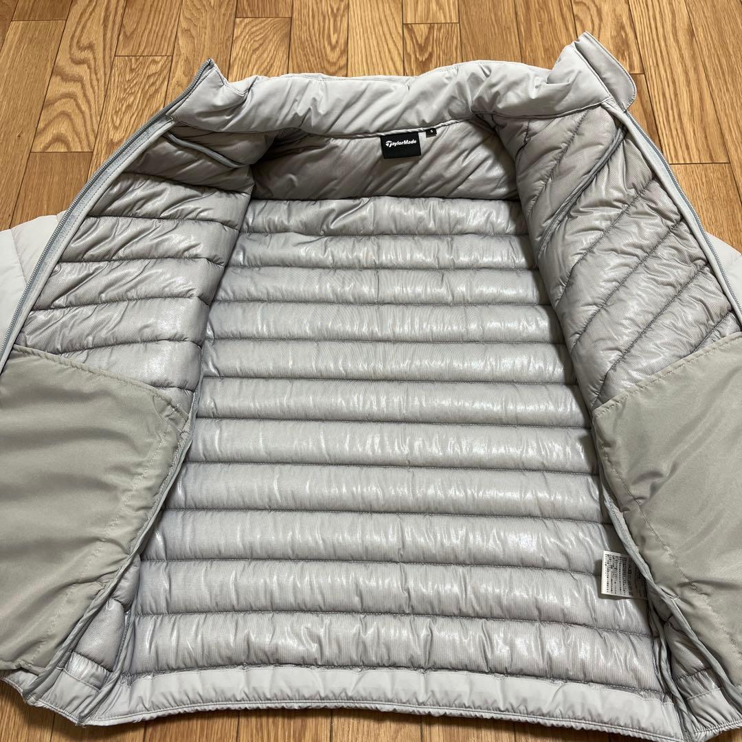 テーラーメイド 中綿ジャケット ライトグレー キルティングジャケット　S