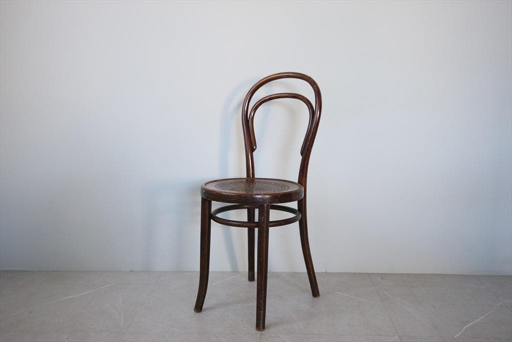 フランスアンティークThonet製ベントウッドチェア/カフェイス92-241-2