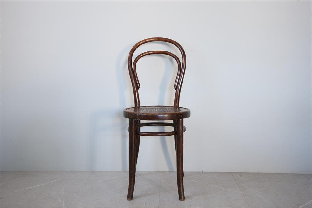 フランスアンティークThonet製ベントウッドチェア/カフェイス92-241-2