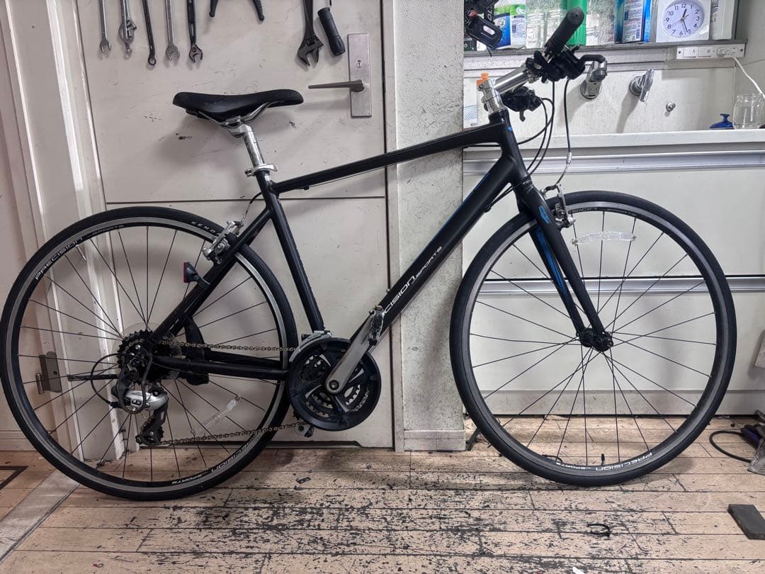 Precision Sports クロスバイク 700C ブラック - メルカリ