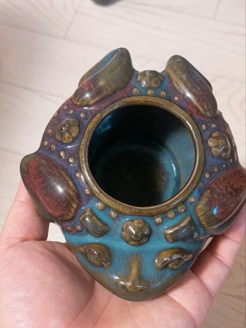 水盂　骨董品　陶芸　文房四宝 書房 置物 文房用品 工芸品