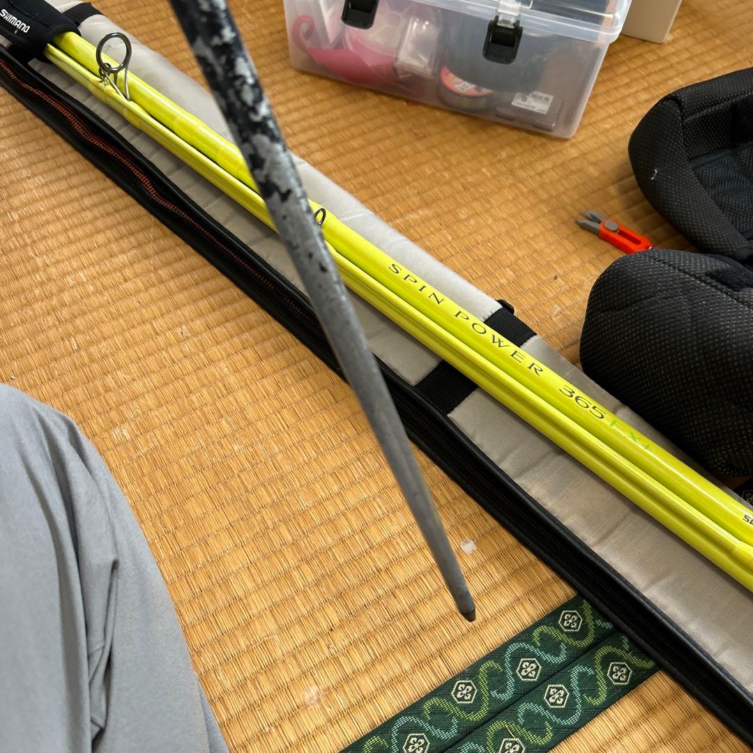 SHIMANO SPIN POWER 365 EX 投げ竿