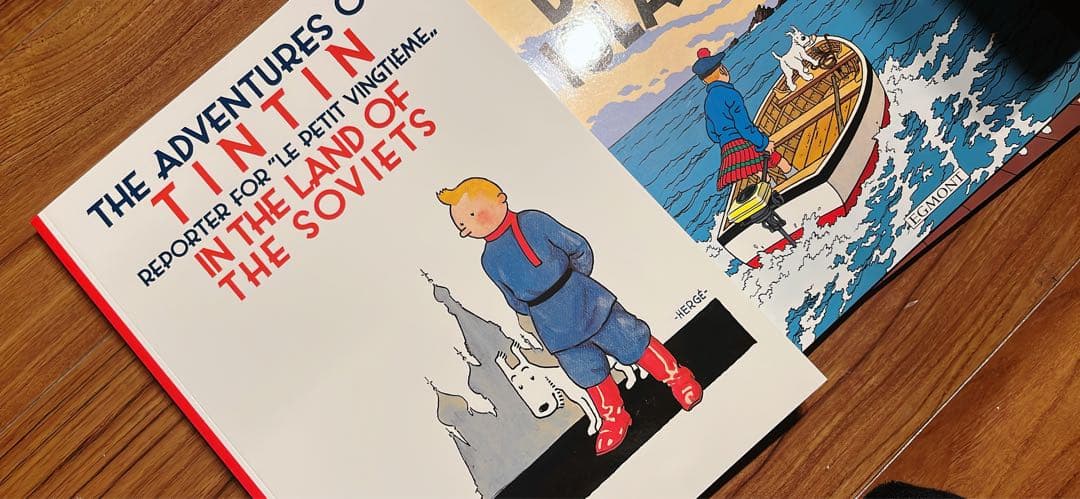 タンタンの冒険 The adventures of TinTin英語絵本 多読 of adventures