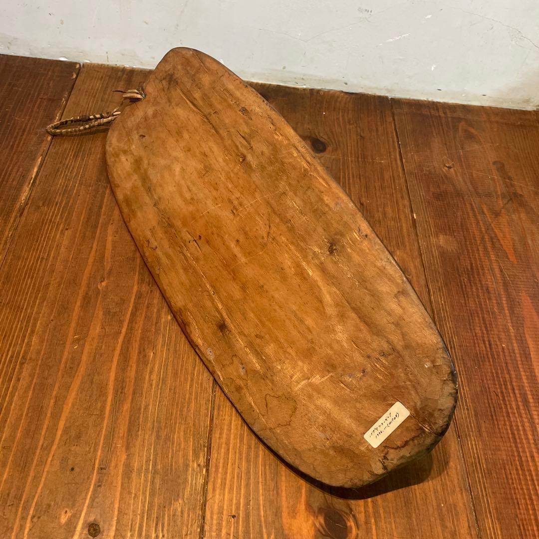 美品　希少　木製　パプアニューギニア　セピック川流域の部族　マスク　飾り