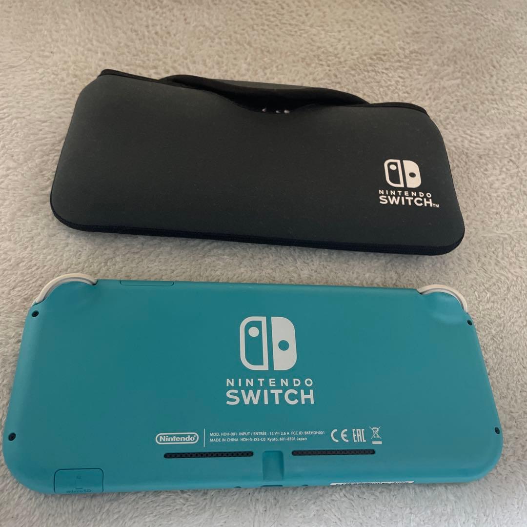 Nintendo Switch Lite ターコイズ 専用ケース付き