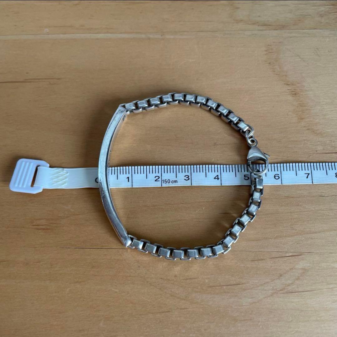 2004年 Tiffany&Co. ティファニー ベネチアン リンクIDブレス