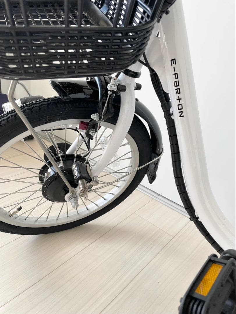 17.18日限定‼️ほぼ未使用品!!電動アシスト三輪自転車