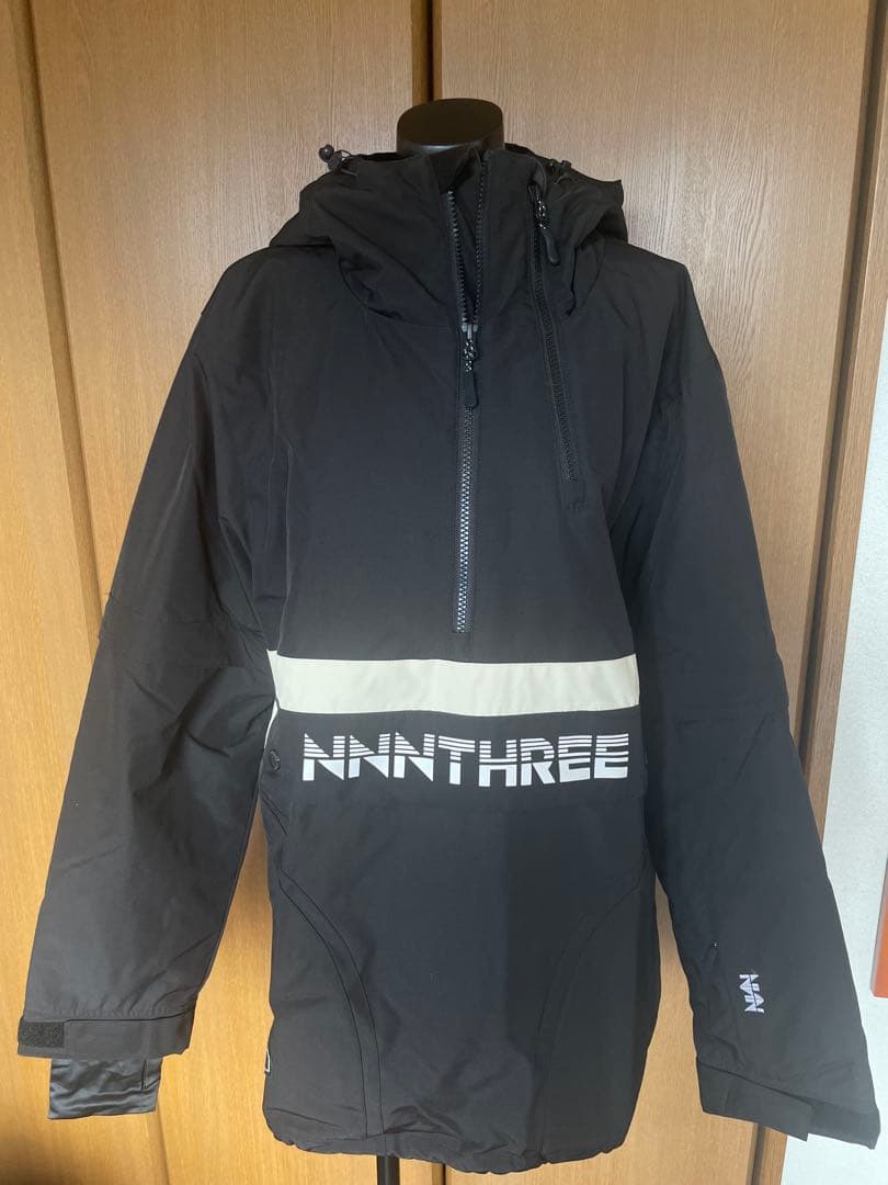 エヌスリーNNN 韓国スノボウェア ジャケット ブラック