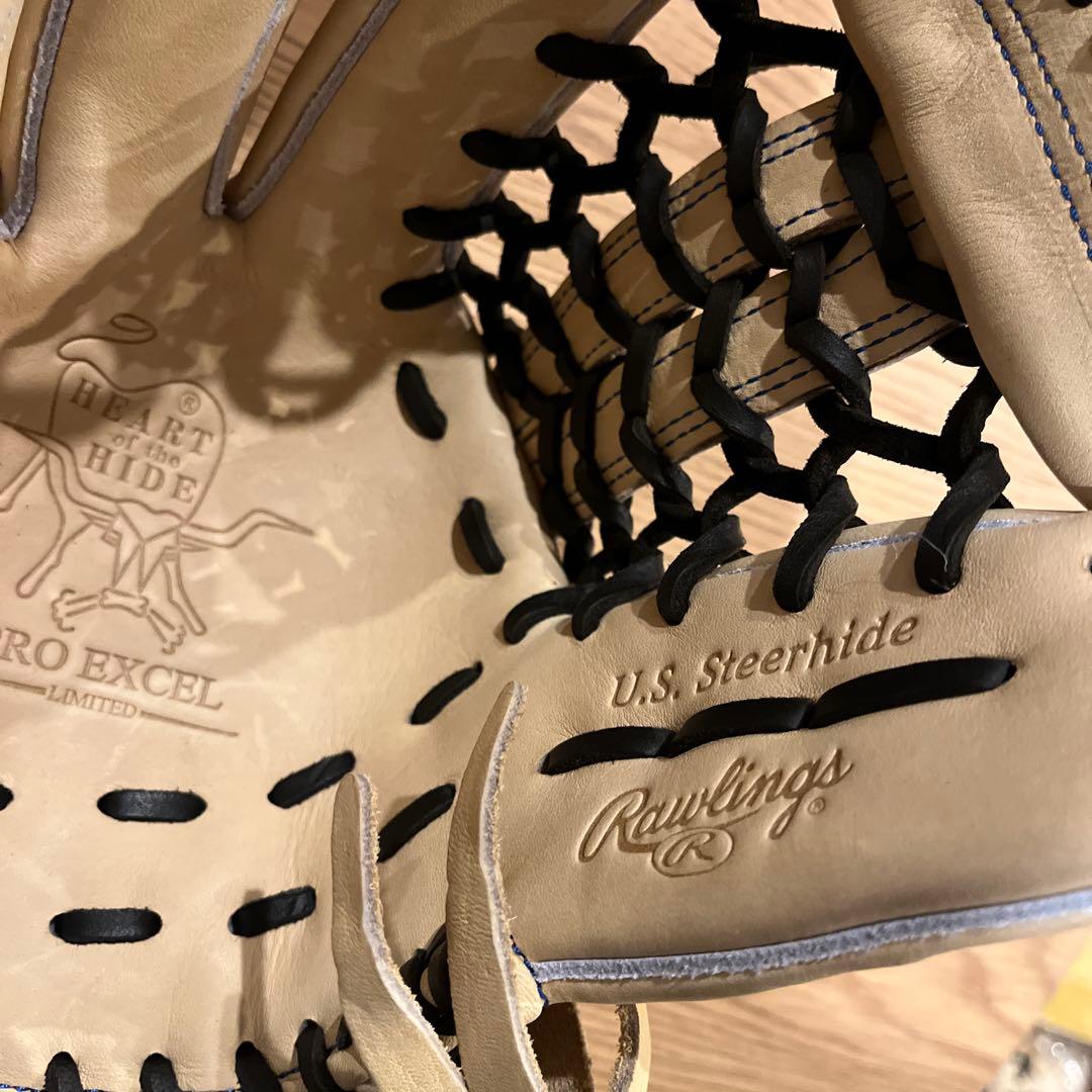 新品 定価30,800円ローリングス軟式オールラウンド用 プロエクセル 左投げ