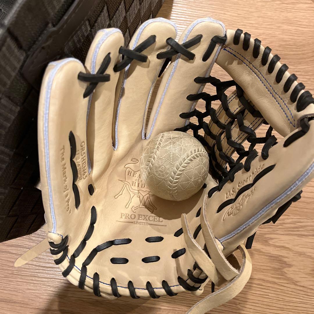 新品 定価30,800円ローリングス軟式オールラウンド用 プロエクセル 左投げ