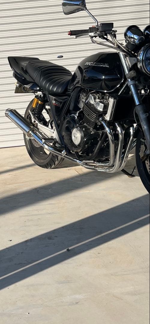 汎用無名マフラー 50.8パイ 4-2-1フランジ バネ付き