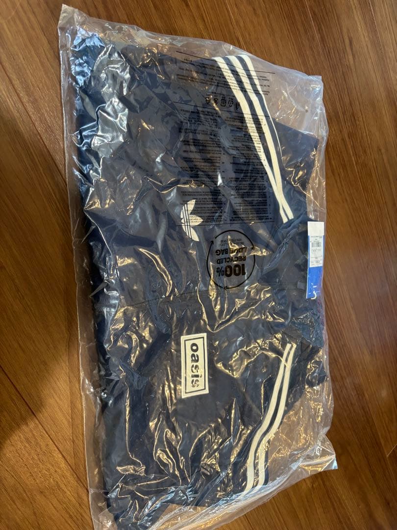 【日本限定ロゴ】adidas oasis ジャージ KT3455 ネイビー S