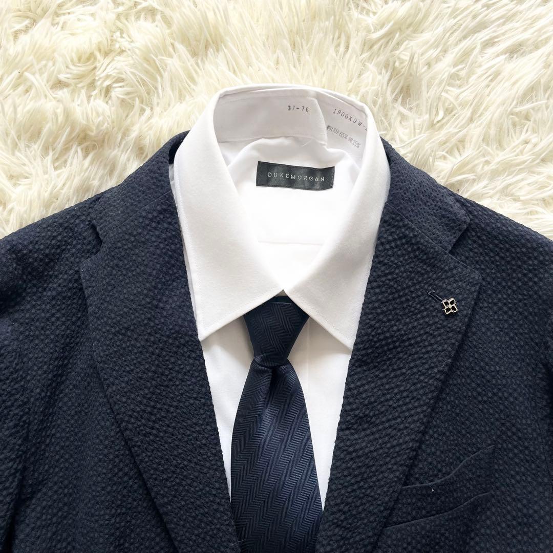 <美品>TAGLIATORE dakar 新ロゴ シアサッカー ジャケット42