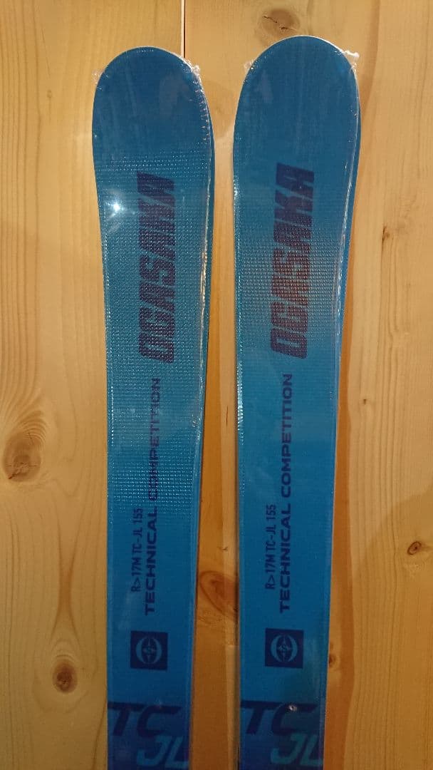 OGASAKA 未使用155cm TC-JL 簡単調整223～322㎜スキー板