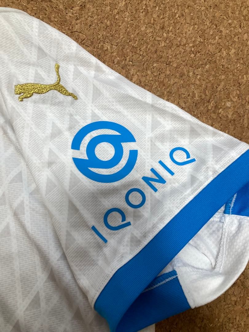 【新品タグ付き】オリンピックマルセイユ20-21ホームユニフォーム5番バレルディ