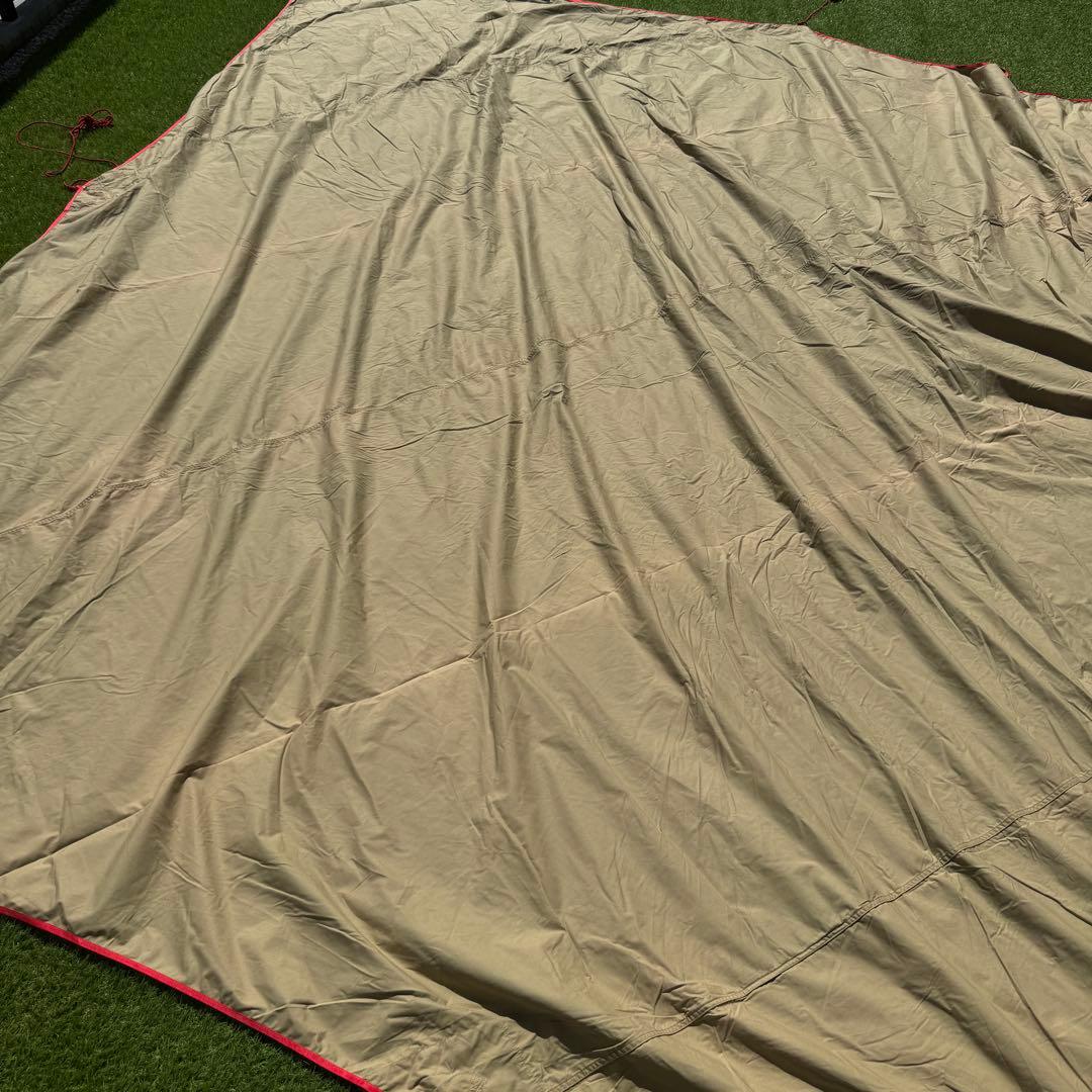 廃盤品　テンマクデザイン　焚き火タープTCウィング　難燃シート付き