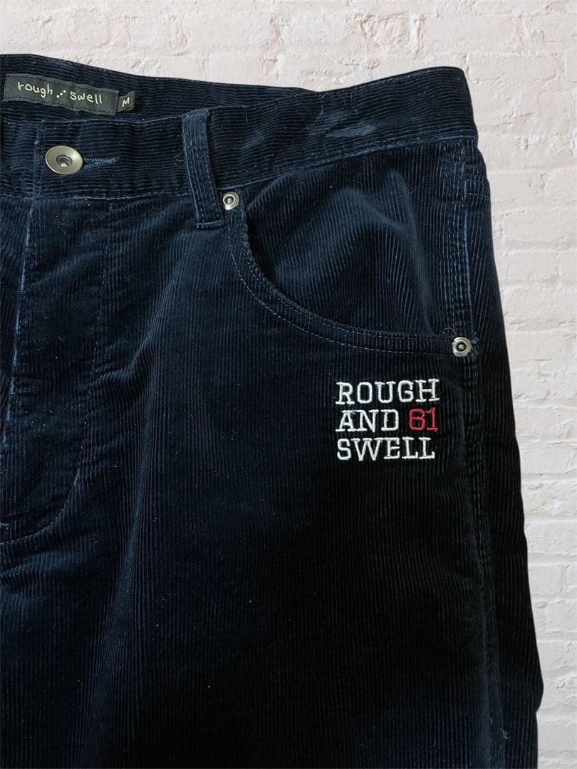 ROUGH&SWELL ラフアンドスウェル M コーデュロイパンツストレッチ