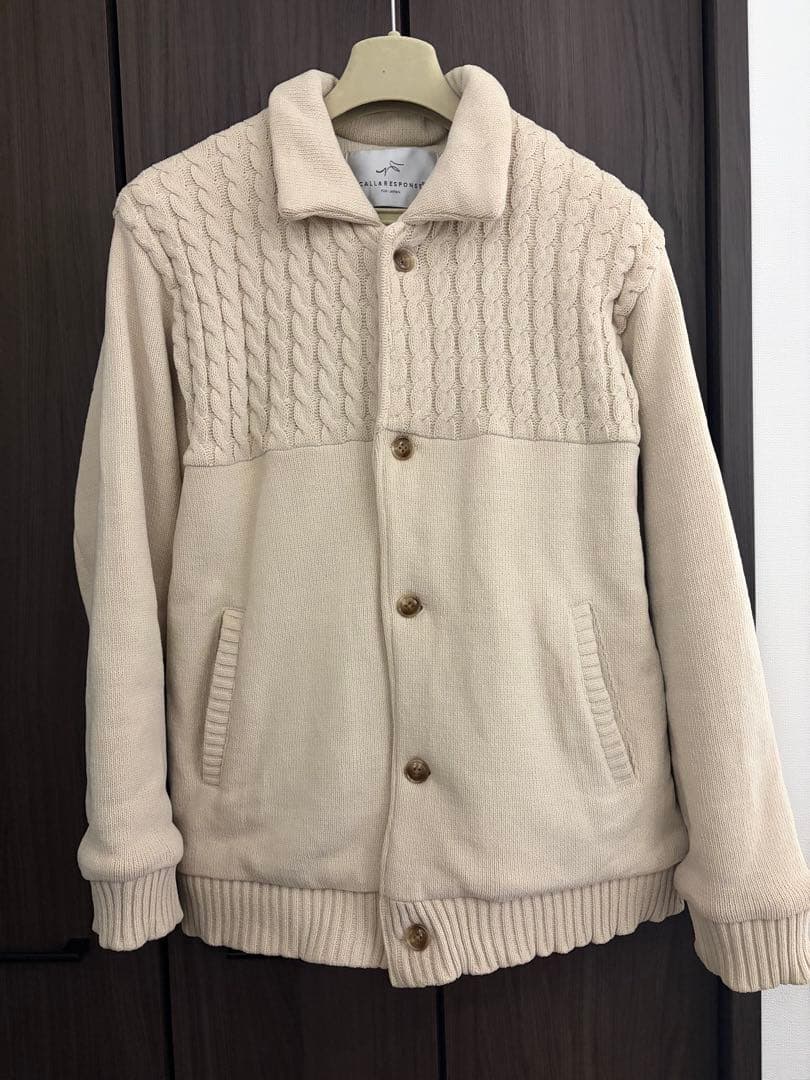 洗えるニット【コールアンドレスポンス】サイセンタク/中綿ニット