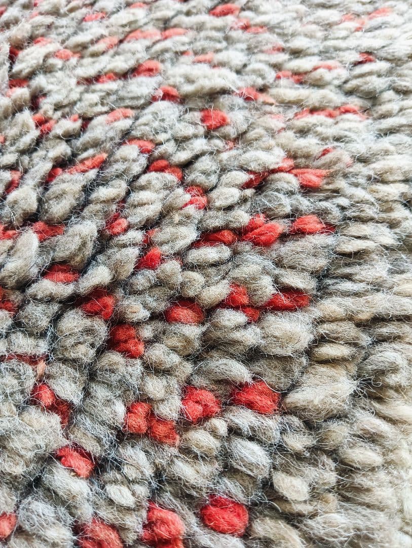 原毛色モロカンラグ　ビンテージラグ　ベニワレン　ペルシャラグ