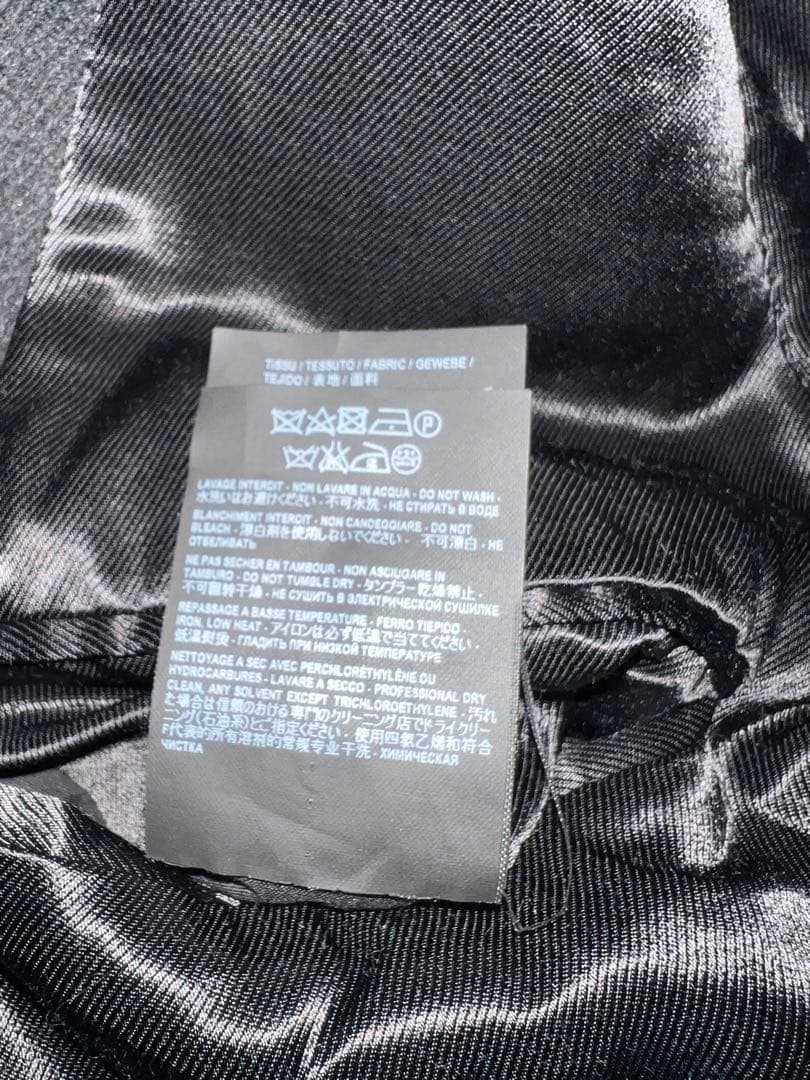 エディ期 サンローラン 2016AW チェスターコート ロング丈 ウール