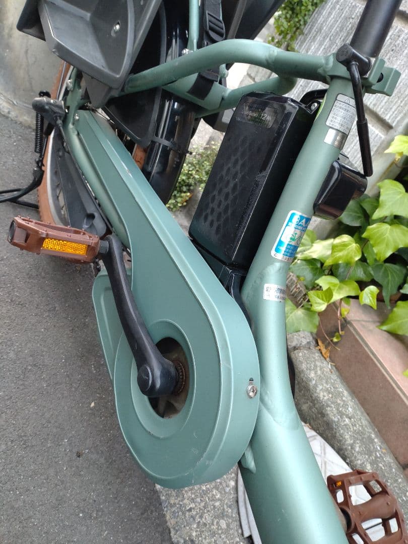 《y》【bikke ビッケポーラー】電動アシスト自転車★子供乗３人乗