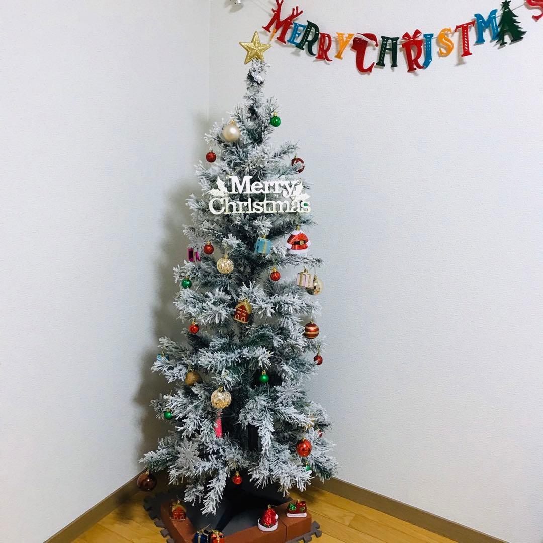 ニトリ クリスマスツリー ヌードツリー スノー 150cm - メルカリ