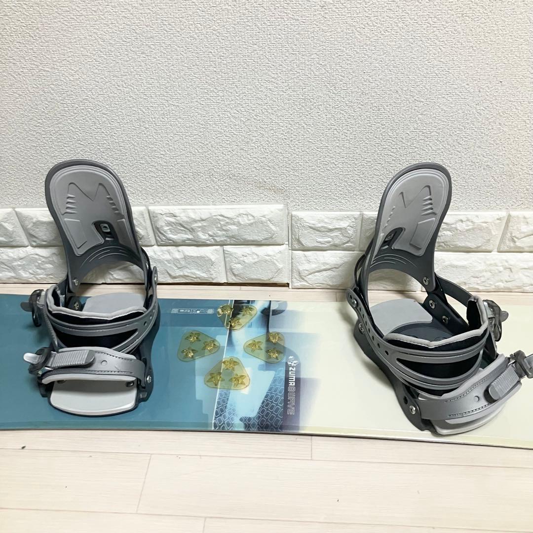 バック付/ZUMA WAVEツマ スノーボードセット138cm/バインディングS