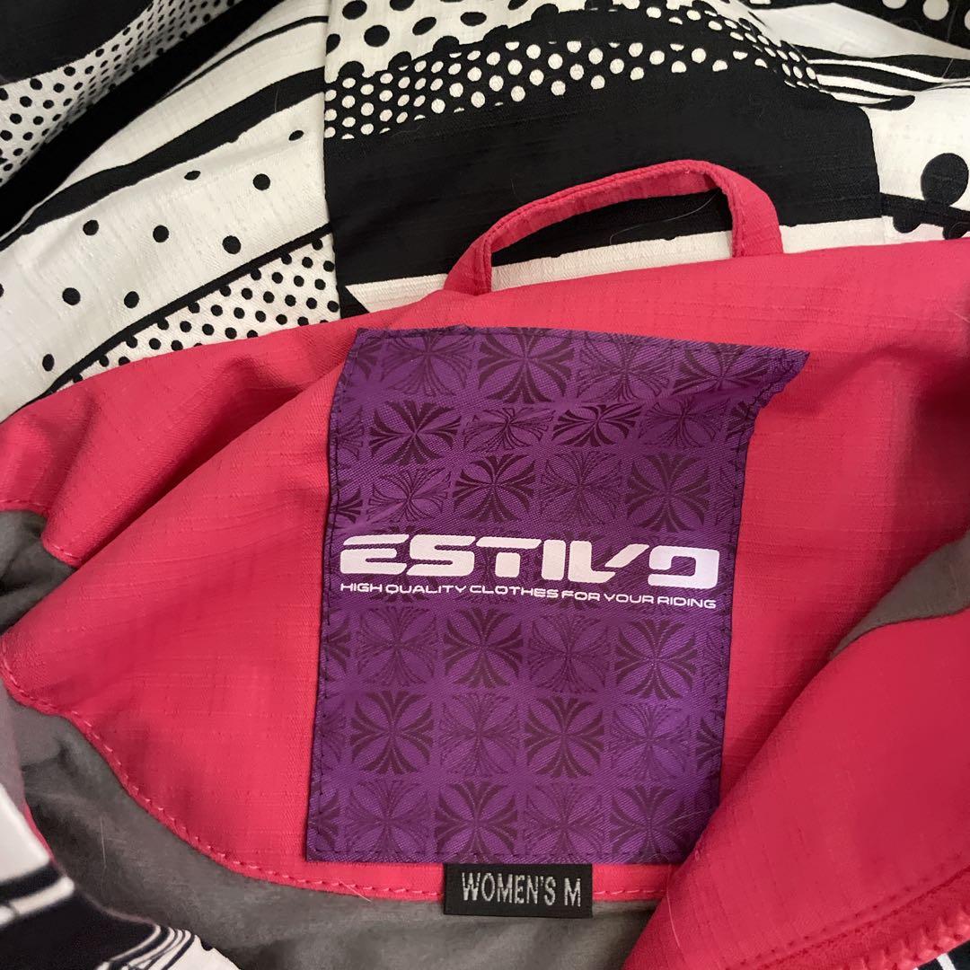 ESTIVO スノーボード　スキー　スノボウェア　セットアップ上下　レディース