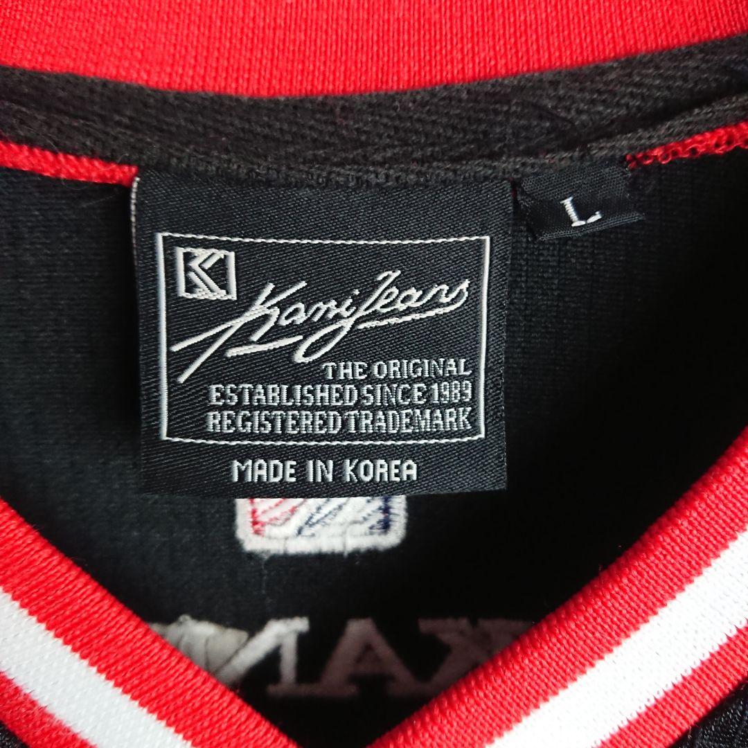 カールカナイ KARL KANI JEANS ゲームシャツ  B系 90s'