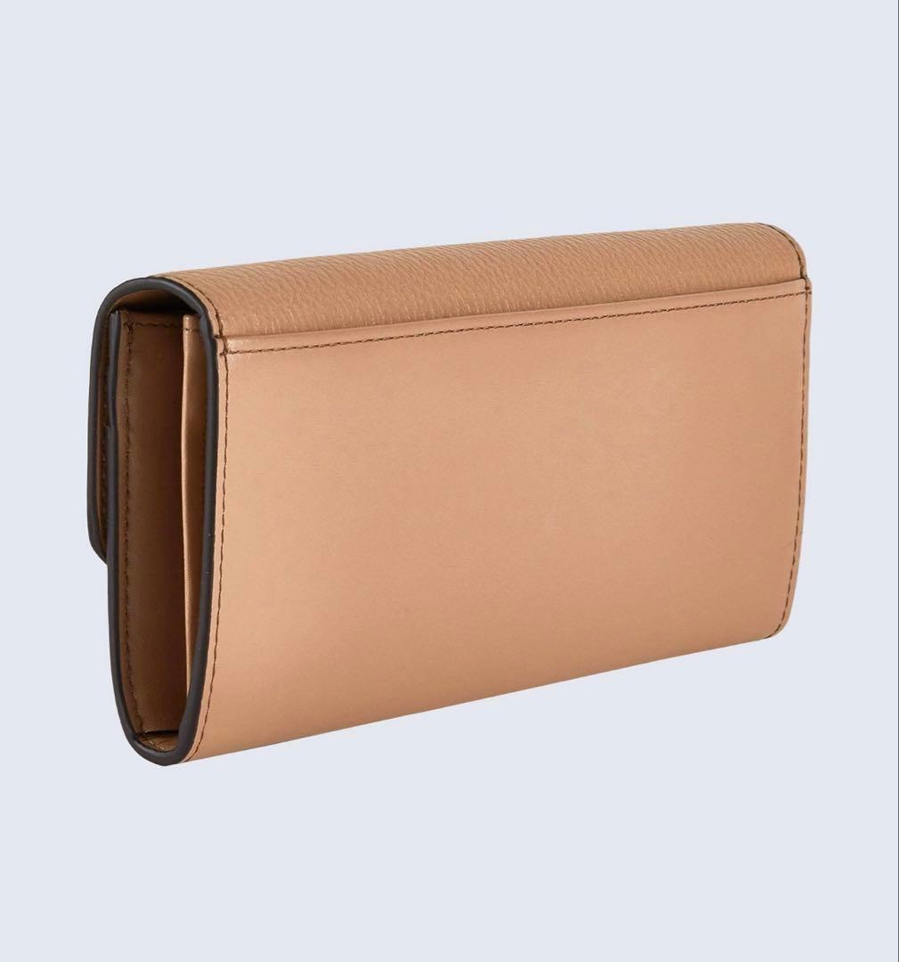 FURLA フルラ　グレージュ　レザー 長財布　付属品全て有　新品　未使用