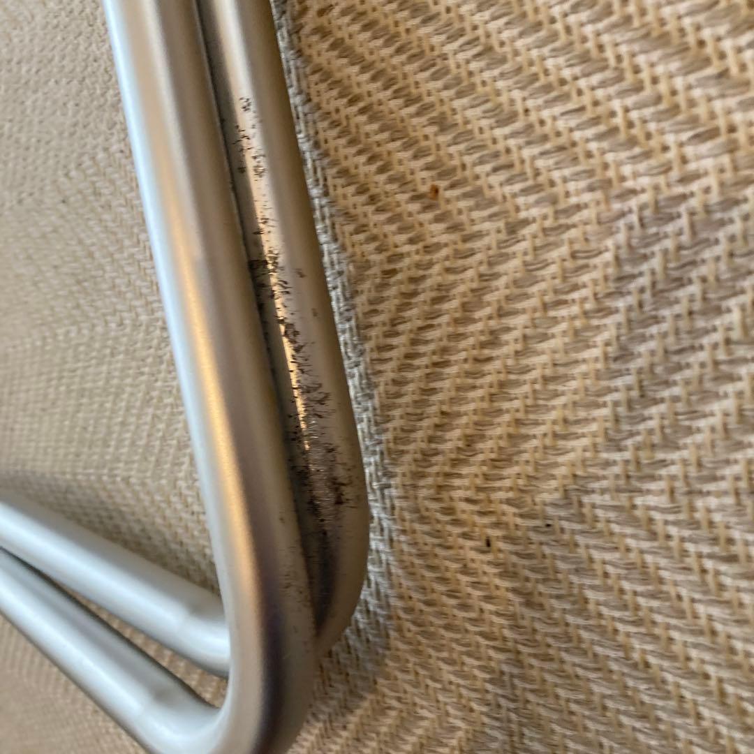 【美品】peak fdフォールディングチェアワイドrd LV-077RD