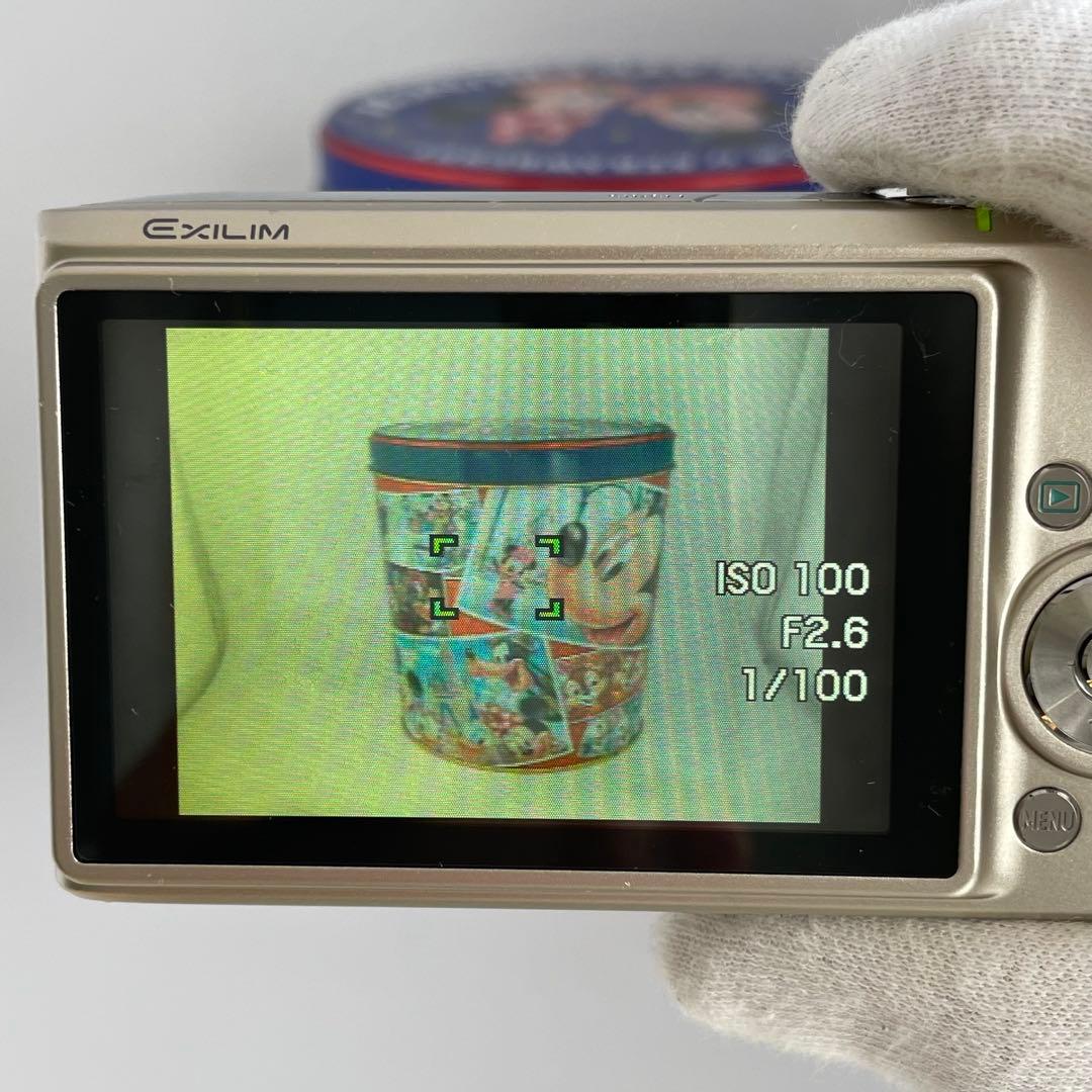 実写美⭕️良品【動作確認済】CASIO EXILIM EX-Z100 シルバー