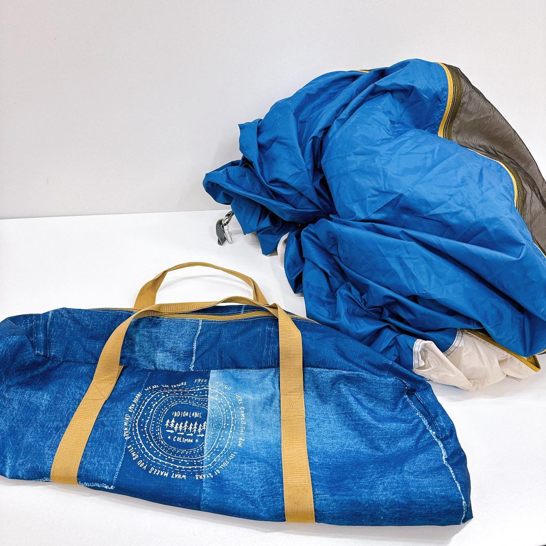 【美品】Coleman IL タフワイドドームⅣ/300 コールマン デニム