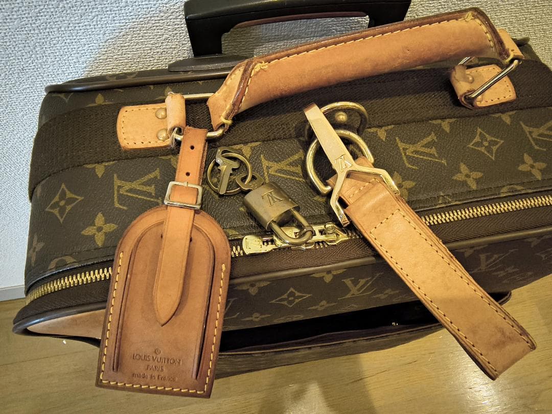 【使用感あり】ルイ・ヴィトンのスーツケース（日本正規店で購入）