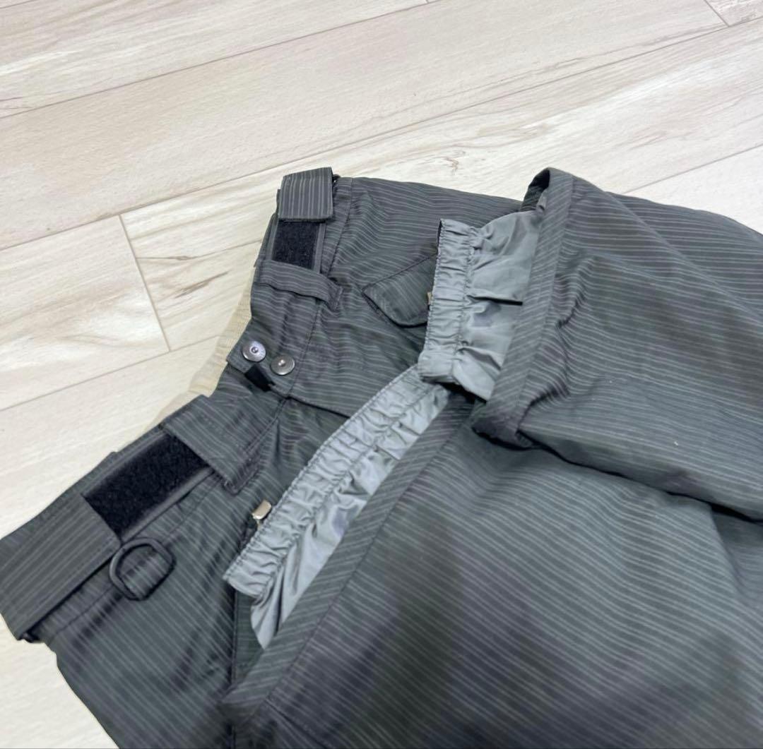 【美品】swivel スノーボードウェア スキー　上下　チェック　LL