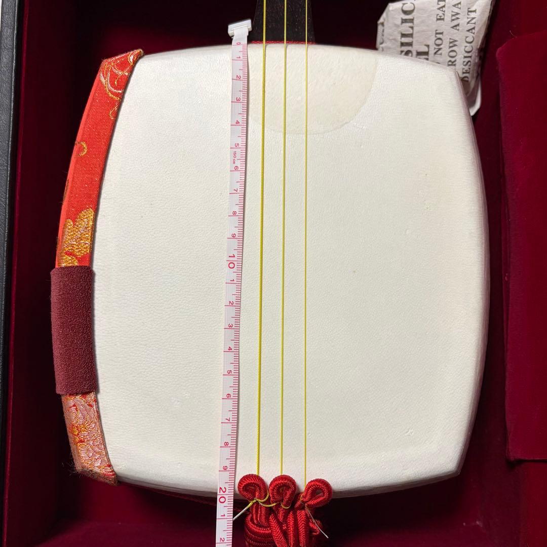 高級】三味線 細棹 本体 専用ハードケース付